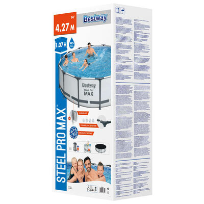 Bestway Steel Pro MAX swimmingpoolsæt 427x107 cm