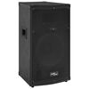 vidaXL prof. passiv hi-fi-sceneh&oslash;jttaler 150 W 37x37x64cm sort