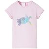T-shirt til b&oslash;rn str. 104 lilla
