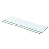 vidaXL hylder 2 stk. glaspanel 60 x 12 cm klar