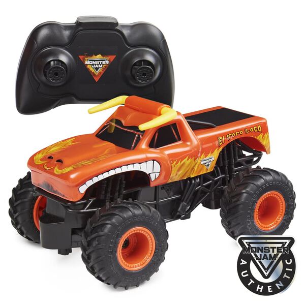 Monster Jam fjernstyret bil El Toro Loco 1:24