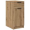 vidaXL skrivebord 33x50x75 cm konstrueret tr&aelig; kunsteg