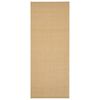 vidaXL gulvt&aelig;ppe 100x250 cm naturlig sisal