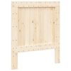 vidaXL sengegavl 80x104 cm massivt fyrretr&aelig;