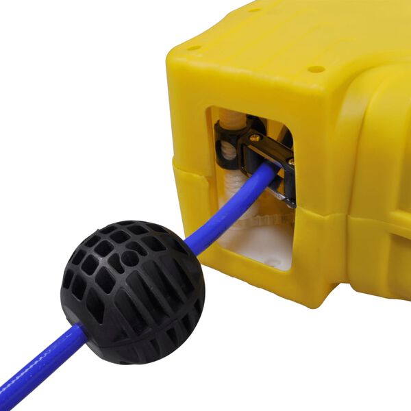 Slangerulle luft Gul 10m