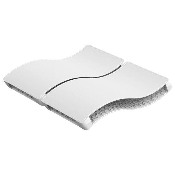 vidaXL springmadras med bonellfjedre 200x200 cm medium kingsize