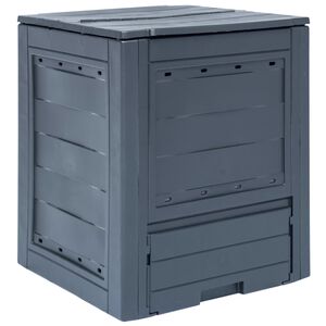 vidaXL kompostbeholder til haven 260 l 60 x 60 x 73 cm gr&aring;