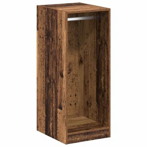 vidaXL Garderobeskab Gammelt tr&aelig; 41 x 48 x 102 cm Konstrueret tr&aelig;
