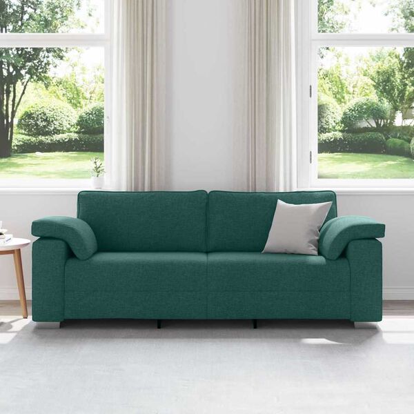 vidaXL Sofa M&oslash;rkegr&oslash;n
