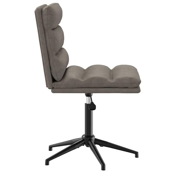 vidaXL spisebordsstol kunstlæder grå