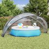 vidaXL Pool Dome Transparent 546 x 516 x 250 cm PVC
