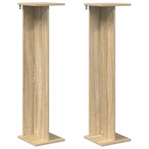 vidaXL Planteholder Sonoma eg 25 x 25,5 x 100,5 cm Konstrueret tr&aelig;