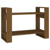 vidaXL bogreol/rumdeler 80x35x56,5 cm massivt fyrretr&aelig; gyldenbrun