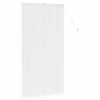 vidaXL Persienner med gardiner Hvid 175 x 85 cm Aluminium