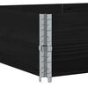 vidaXL pallerammer 2 stk. 150x100 cm massivt fyrretræ sort