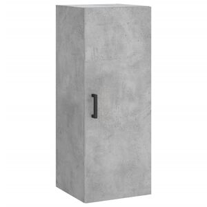 vidaXL v&aelig;gskab 34,5x34x90 cm konstrueret tr&aelig; betongr&aring;