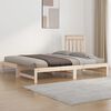 vidaXL daybed med udtr&aelig;k 2x(90x200) cm massivt fyrretr&aelig;
