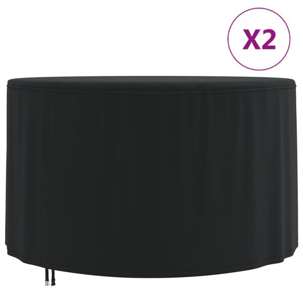 vidaXL overtr&aelig;k til havem&oslash;bler 2 stk. &Oslash; 128x71 cm 420D oxfordstof