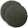vidaXL Pudebetr&aelig;k 2 pcs HEERLEN Antracit &Oslash; 30 cm cordfl&oslash;jl