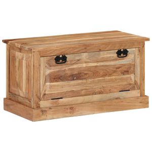 vidaXL skob&aelig;nk 85x40x45 cm massivt akacietr&aelig;