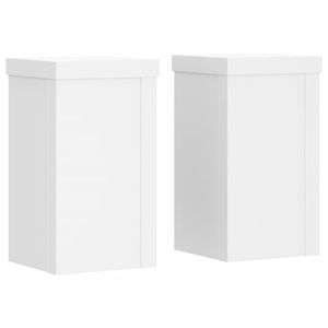 vidaXL plantestativer 2 stk. 10x10x18 cm konstrueret tr&aelig; hid