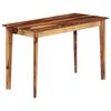 vidaXL spisebord 118 x 60 x 76 cm massivt akacietr&aelig;