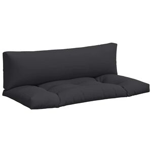 vidaXL pallehynder 2 stk. stof sort