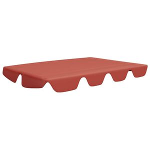vidaXL baldakin til havegynge 188/168x145/110 cm terrakottafarvet