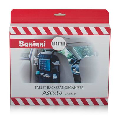 Baninni Astuto bagsædearrangement til tablet sort BNCSA006-BK
