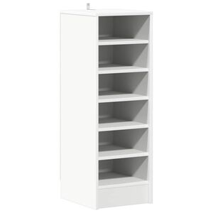 vidaXL skoreol 31,5x35x90 cm konstrueret tr&aelig; hvid