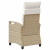 vidaXL Have Stol 2 pcs Beige og creme 56 x 60 x 112 cm