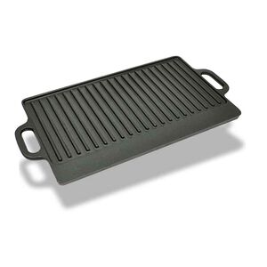 vidaXL grillplade 50x23 cm vendbar st&oslash;bejern