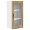 vidaXL Panel til opvaskemaskine Kalmar Artisan Egetr&aelig; 40 x 31 x 80 cm