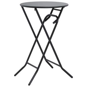 vidaXL Havem&oslash;bel Bord Antracit 50 x 50 x 72 cm Metal