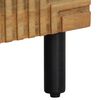 vidaXL skab 40x33x110 cm massivt mangotr&aelig; brun