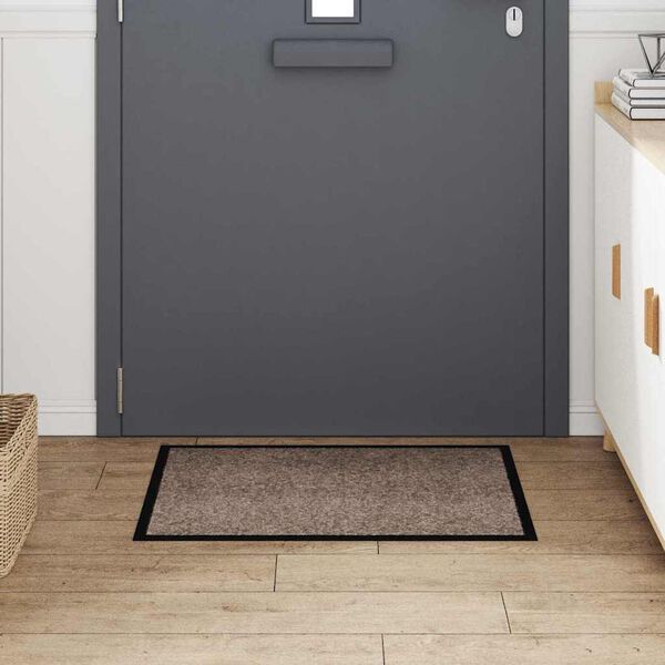 vidaXL D&oslash;rm&aring;tte Beige 60 x 40 x 1.2 cm Teddy Stof