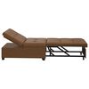 vidaXL Sovesofa Brun 194 x 67 x 82 cm Huahua Stof