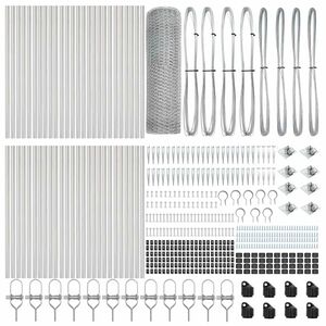 vidaXL Hegnsp&aelig;l S&oslash;lv