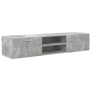 vidaXL Tr&aelig;skab H&oslash;j gloss hvid 150 x 39 x 30 cm Konstrueret tr&aelig;