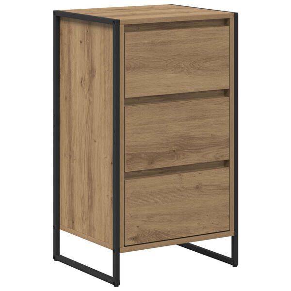 vidaXL Sideboard Artisan eg 42 x 36 x 75.5 cm Konstrueret tr&aelig;