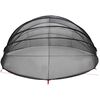 vidaXL Pool Dome Sort 592 x 590 x 275 cm