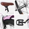 vidaXL B&oslash;rnecykel 18 tommer til 5-7 &aring;r gammel Lys pink