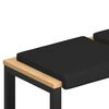 vidaXL B&aelig;nkpude 4 stk. Kunstl&aelig;der Sort Dybde 35 cm