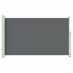 vidaXL Udtr&aelig;kkeligt side-markise Antracit 300 x 180 cm Polyester