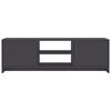 vidaXL tv-bord 120x30x37,5 cm konstrueret træ grå