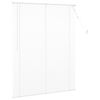 vidaXL Persienner Indstillelig Hvid 150 x 120 cm PVC