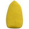 vidaXL Rygpude Gul 140 x 24 x 50 cm Fl&oslash;jl