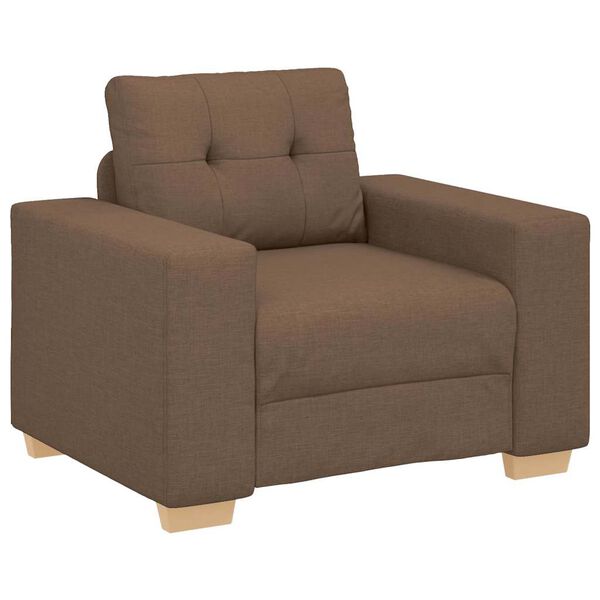 vidaXL sofastol 100x78x80 cm stof brun