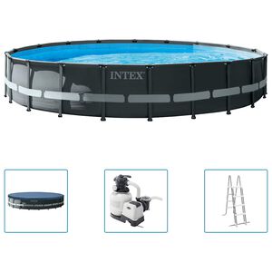 Intex Ultra XTR Frame swimmingpool 610x122 cm rundt