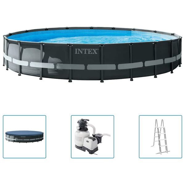 Intex Ultra XTR Frame swimmingpool 610x122 cm rundt